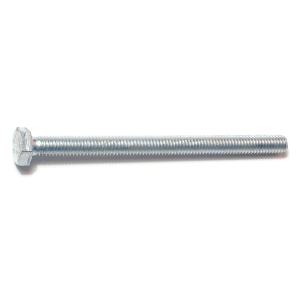 Midwest Fastener Class 8.8, M6-1.00 Hex Head Cap Screw, Zinc Plated Steel, 80 mm L, 8 PK 78328